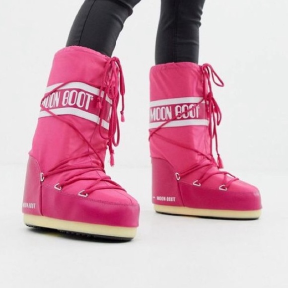 Moon Boot Shoes - Pink Moon Boots💖✨